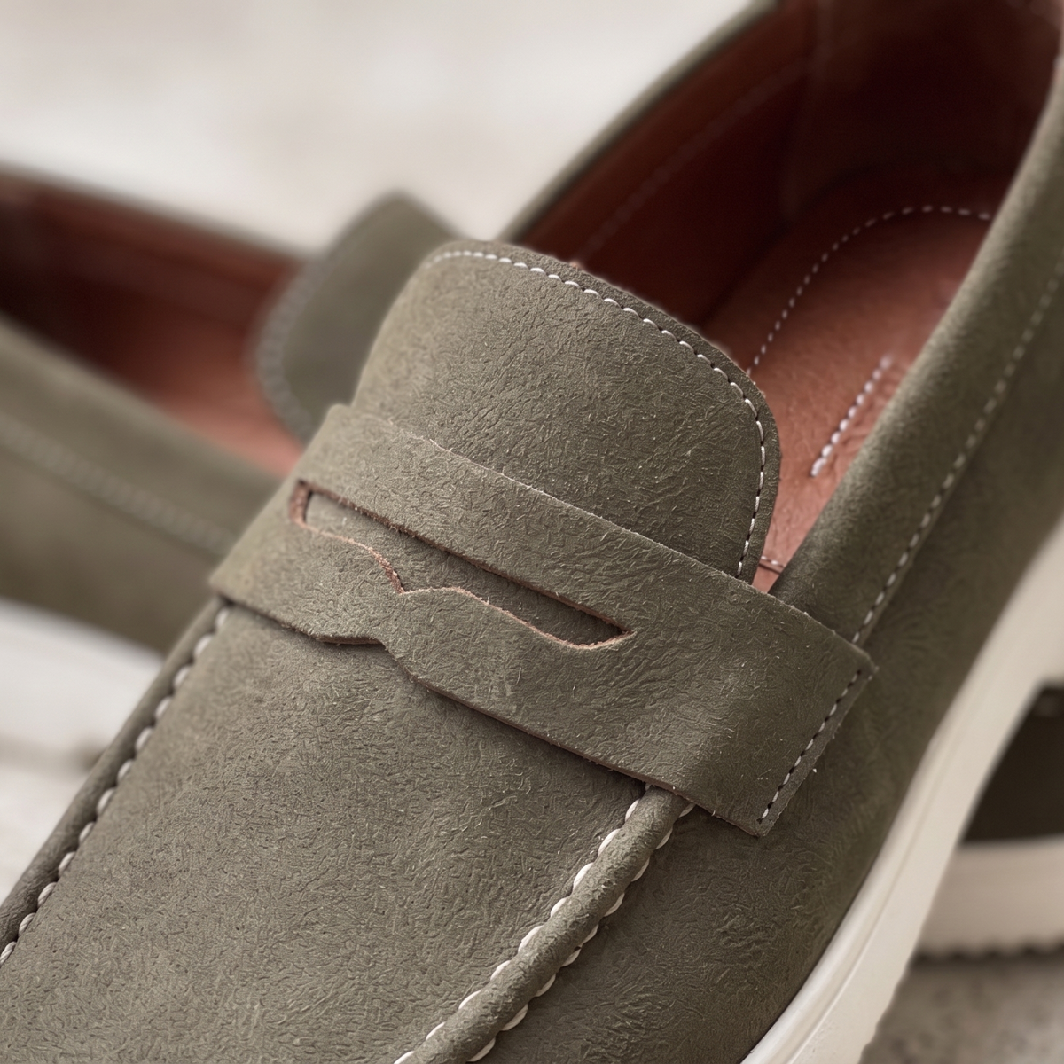RAPALLO mocassin OLIVE